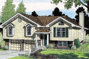 Traditional Exterior - Front Elevation Plan #312-318