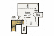 European Style House Plan - 3 Beds 2.5 Baths 2477 Sq/Ft Plan #36-443 