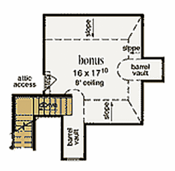 Dream House Plan - European Floor Plan - Other Floor Plan #36-443