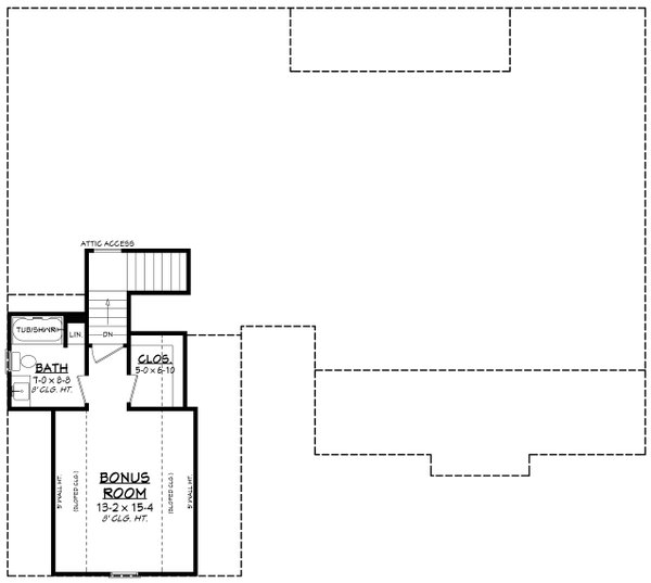 House Blueprint - Farmhouse Floor Plan - Other Floor Plan #430-356