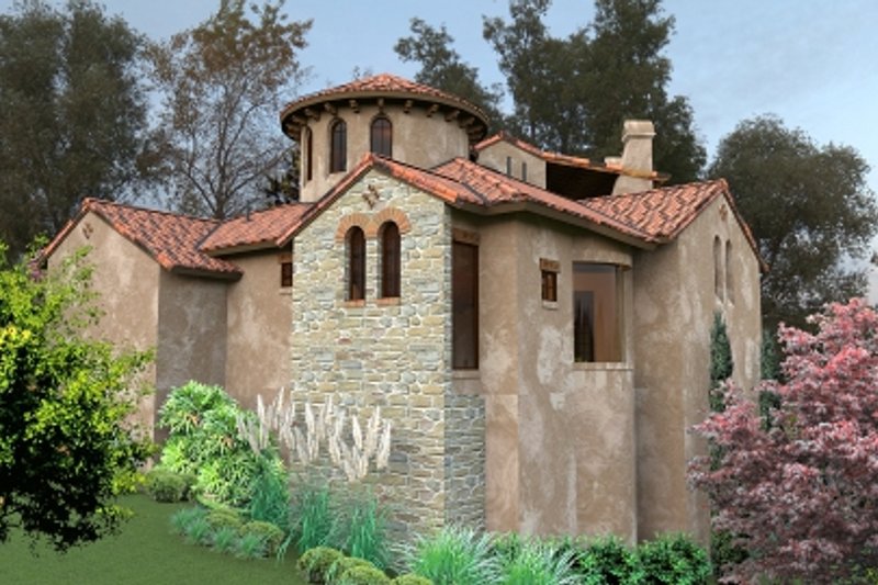 Home Plan - Photo 3 for European House Plan #120-177 - 4 bed, 4.5 bath