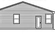 Traditional Style House Plan - 3 Beds 2 Baths 1305 Sq/Ft Plan #84-299 