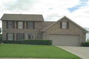 Colonial Exterior - Front Elevation Plan #51-101