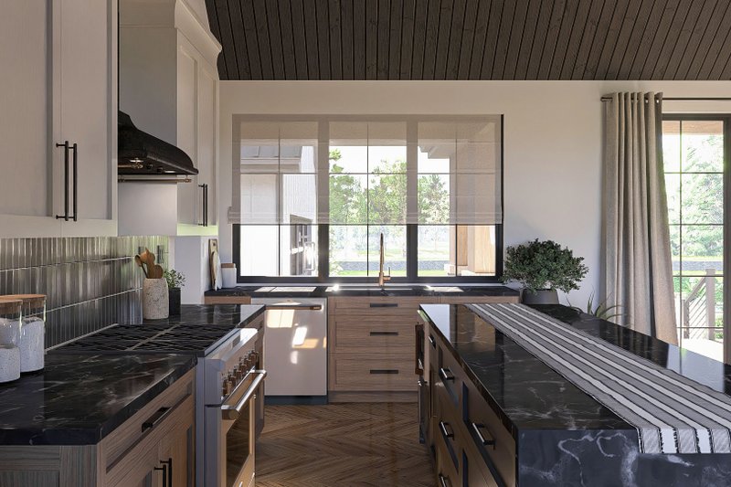 Dream House Plan - Interior - Kitchen 1 for Modern House Plan #455-391 - 3 bed, 2.5 bath