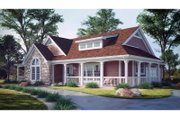 Farmhouse Style House Plan - 4 Beds 2 Baths 2029 Sq/Ft Plan #57-178 