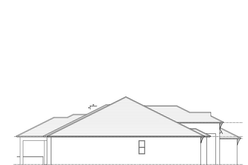 House Blueprint - Exterior - Other Elevation for Contemporary House Plan #938-110 - 3 bed, 2.5 bath