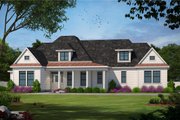 Traditional Style House Plan - 4 Beds 3 Baths 2040 Sq/Ft Plan #20-684 