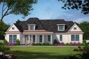 Traditional Exterior - Front Elevation Plan #20-684