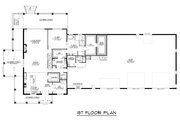 Barndominium Style House Plan - 3 Beds 3.5 Baths 4601 Sq/Ft Plan #1064-227 Floor 