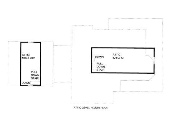 Floor Plan - Other Floor for Country House Plan #117-776 - 2 bed, 2 bath