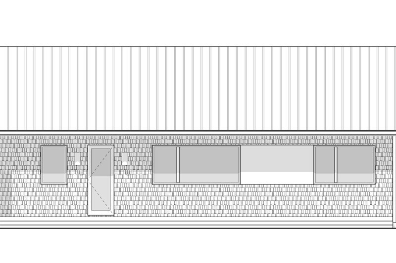 Architectural House Design - Exterior - Rear Elevation 2 for Cottage House Plan #1114-39 - 3 bed, 2 bath