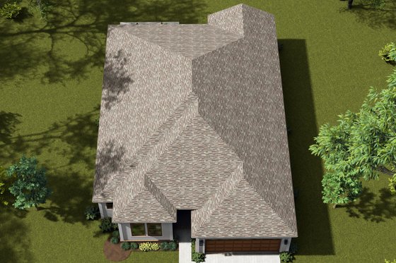 Exterior - Other Elevation 5 for Modern House Plan #513-2282 - 4 bed, 3 bath