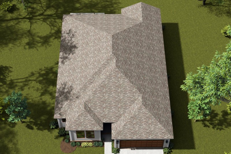 Architectural House Design - Exterior - Other Elevation 5 for Modern House Plan #513-2282 - 4 bed, 3 bath