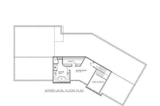 Floor Plan - Upper Floor for Country House Plan #117-508 - 4 bed, 3.5 bath