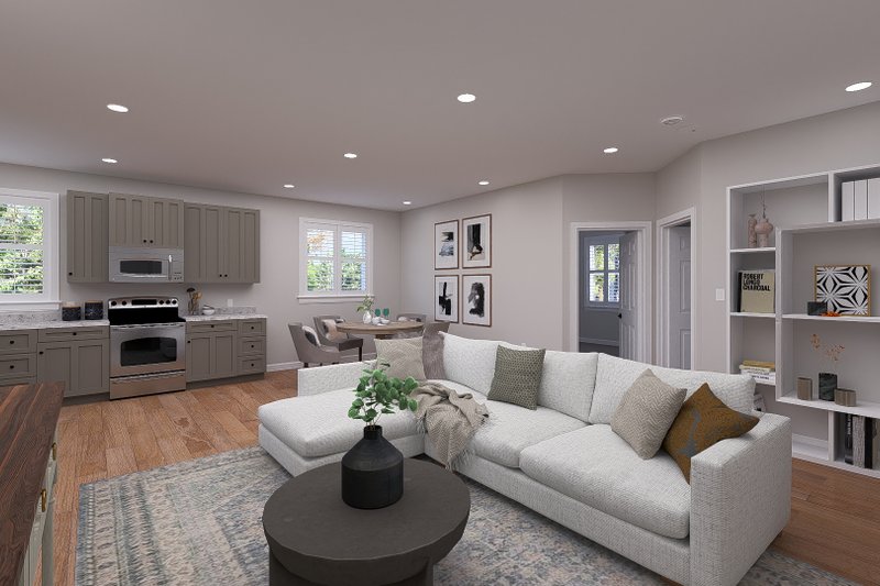 House Design - Interior - Other 1 for Craftsman House Plan #1060-327 - 2 bed, 2 bath