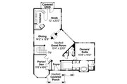Craftsman Style House Plan - 3 Beds 2.5 Baths 2961 Sq/Ft Plan #124-622 