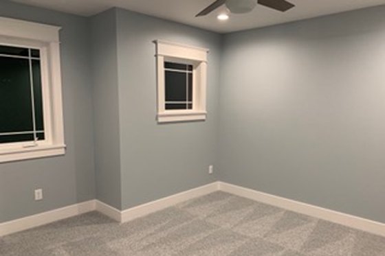 Interior - Bedroom 1 for Craftsman House Plan #124-1201 - 3 bed, 2 bath