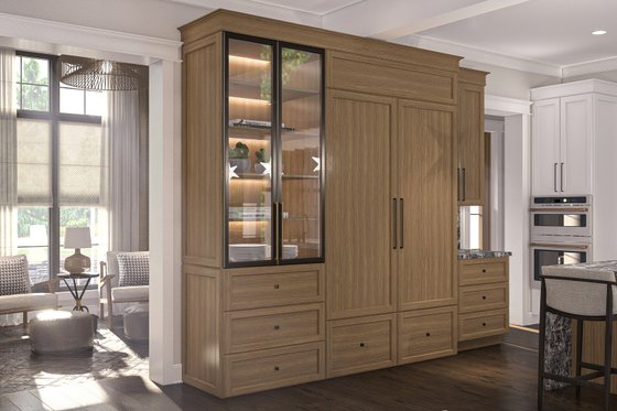 Interior - Kitchen 2 for Modern House Plan #455-464 - 5 bed, 4.5 bath