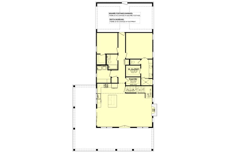 Home Plan - Floor Plan - Other Floor for Barndominium House Plan #430-337 - 4 bed, 3 bath
