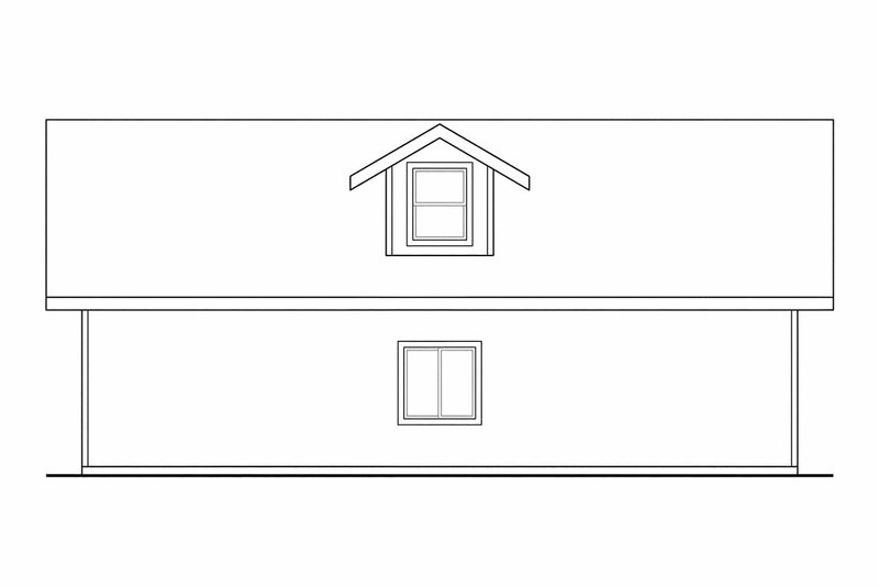 House Design - Exterior - Other Elevation for Traditional House Plan #124-661, 0 bath