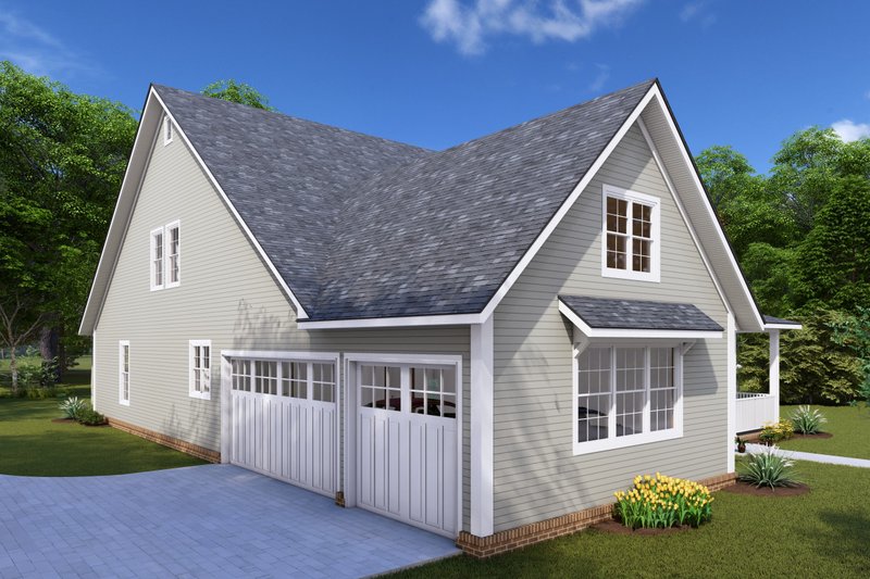 Home Plan - Exterior - Other Elevation 1 for Farmhouse House Plan #513-2233 - 4 bed, 3.5 bath