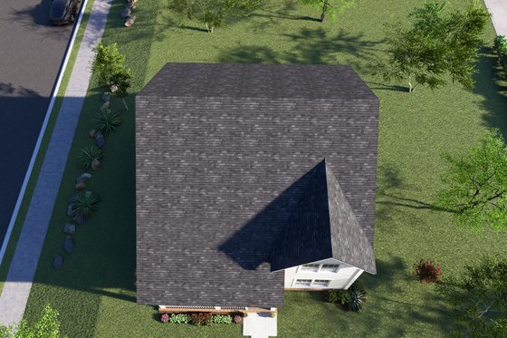 Exterior - Other Elevation 3 for Cottage House Plan #513-2228 - 4 bed, 2.5 bath