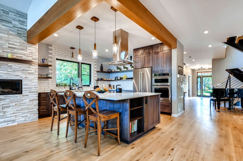 House Blueprint - Interior - Kitchen for Farmhouse House Plan #1042-23 - 3 bed, 2.5 bath