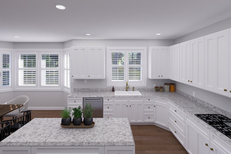 Home Plan - Interior - Kitchen 3 for Country House Plan #1060-349 - 3 bed, 2.5 bath