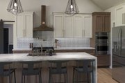 Colonial Style House Plan - 3 Beds 2 Baths 2321 Sq/Ft Plan #455-415 