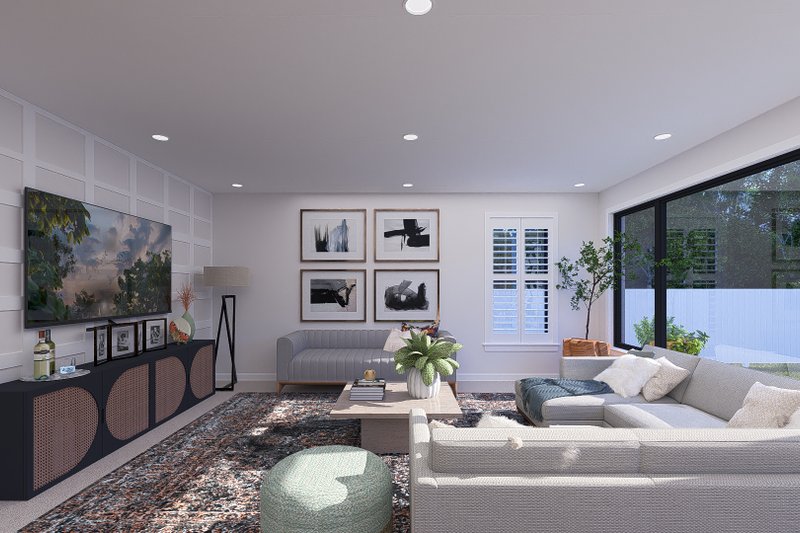 Home Plan - Interior - Family Room 2 for Traditional House Plan #1060-268 - 3 bed, 2.5 bath