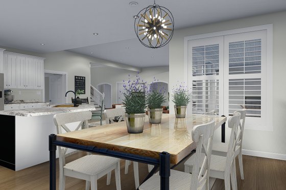 Interior - Dining Room 1 for Traditional House Plan #1060-69 - 5 bed, 4.5 bath