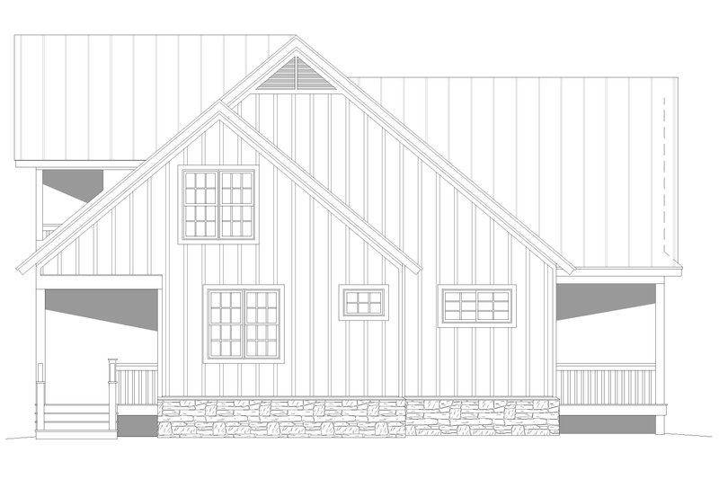 Dream House Plan - Exterior - Other Elevation for Traditional House Plan #932-437 - 3 bed, 3 bath