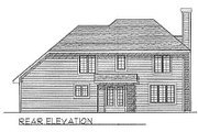 Traditional Style House Plan - 3 Beds 2.5 Baths 1679 Sq/Ft Plan #70-169 