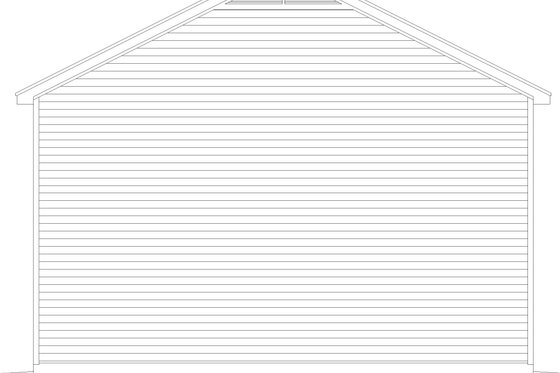 Exterior - Other Elevation for Southern House Plan #932-1211, 0 bath