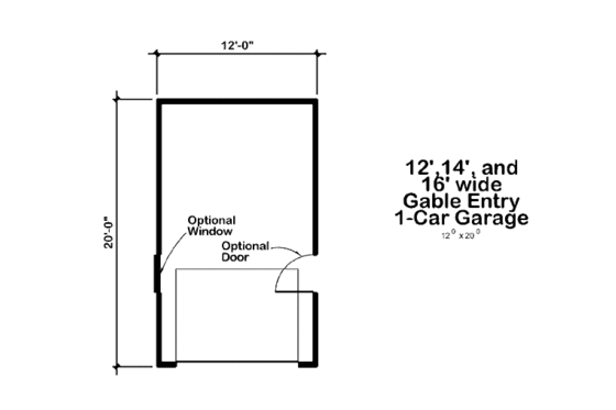 Floor Plan - Main Floor for Traditional House Plan #312-737, 0 bath