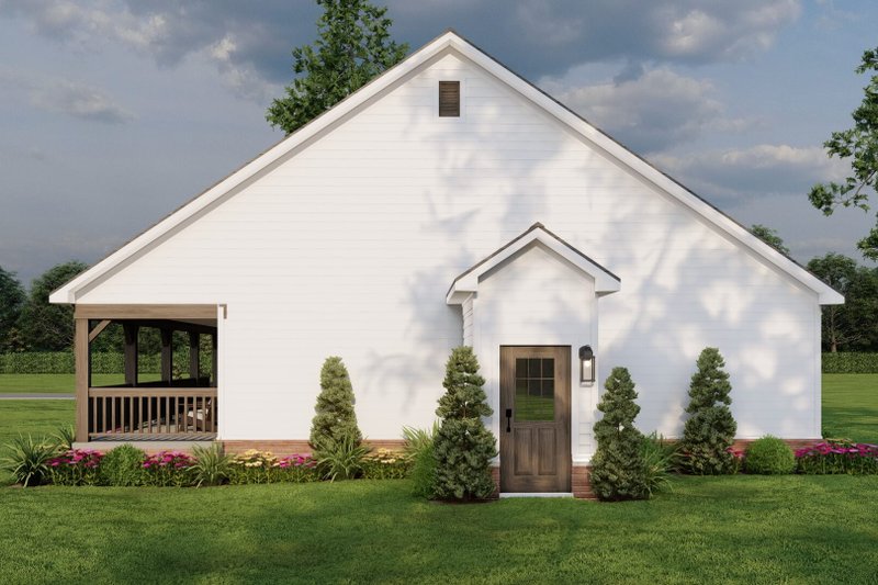 House Design - Exterior - Other Elevation for Farmhouse House Plan #923-363 - 4 bed, 2 bath