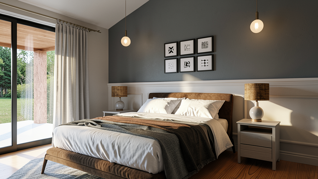 Interior - Master Bedroom 1 for Contemporary House Plan #1064-491 - 2 bed, 2 bath