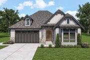 Cottage Style House Plan - 2 Beds 2 Baths 1615 Sq/Ft Plan #1070-123 