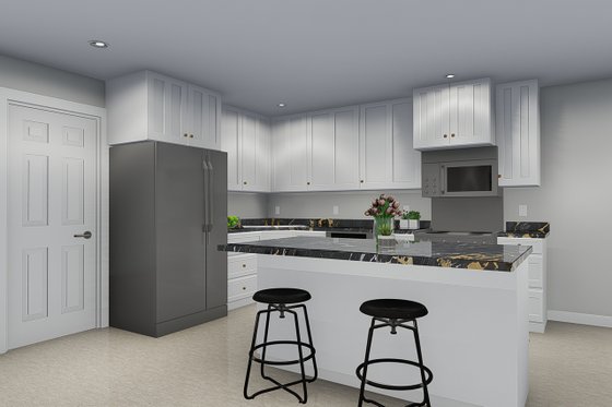 Interior - Kitchen 3 for Farmhouse House Plan #1060-47 - 3 bed, 2.5 bath