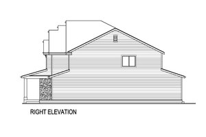 Exterior - Other Elevation 1 for Farmhouse House Plan #569-48 - 5 bed, 3 bath