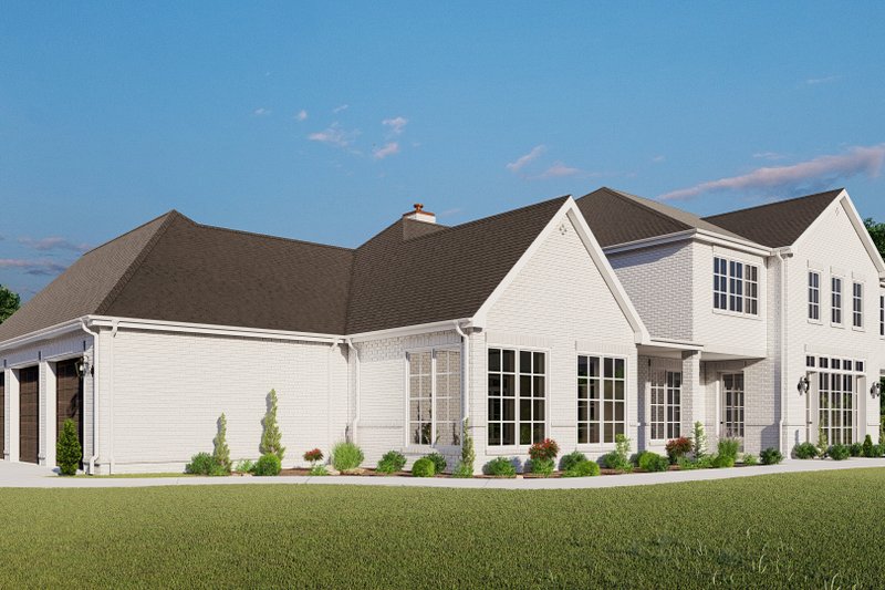 Dream House Plan - Exterior - Other Elevation 3 for Southern House Plan #1092-60 - 4 bed, 3.5 bath