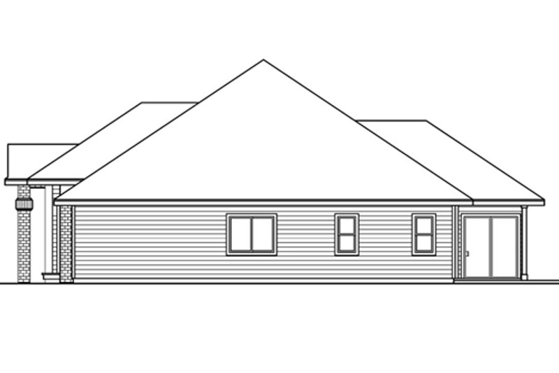 Home Plan - Exterior - Other Elevation 1 House Plan #124-605 - 3 bed, 2.5 bath