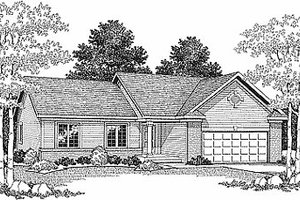 Traditional Exterior - Front Elevation Plan #70-110