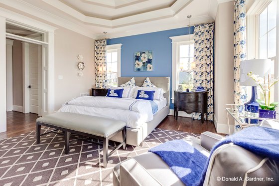 Interior - Master Bedroom for Craftsman House Plan #929-839 - 5 bed, 4 bath