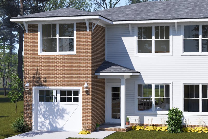 Architectural House Design - Exterior - Other Elevation for Traditional House Plan #513-2464 - 3 bed, 2.5 bath
