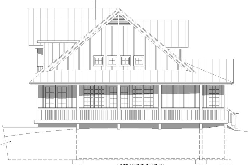 Dream House Plan - Exterior - Other Elevation for Country House Plan #932-412 - 3 bed, 3 bath
