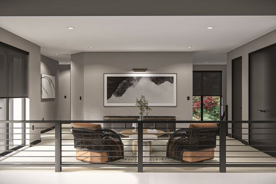 Interior - Other 1 for Contemporary House Plan #455-511 - 4 bed, 2.5 bath