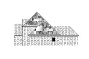 Exterior - Other Elevation 1 for Traditional House Plan #1081-25 - 5 bed, 5.5 bath