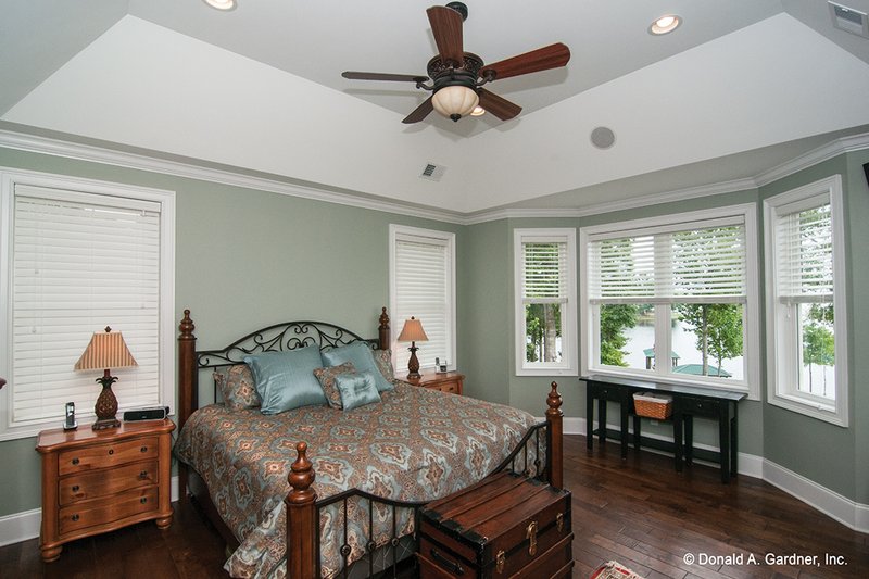 Dream House Plan - Interior - Master Bedroom for Craftsman House Plan #929-26 - 3 bed, 3.5 bath