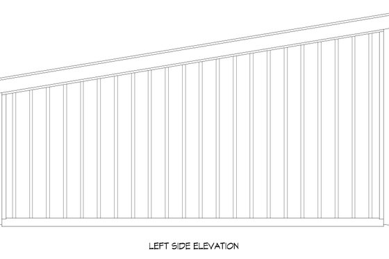 Exterior - Other Elevation 1 for Contemporary House Plan #932-872, 1 bath